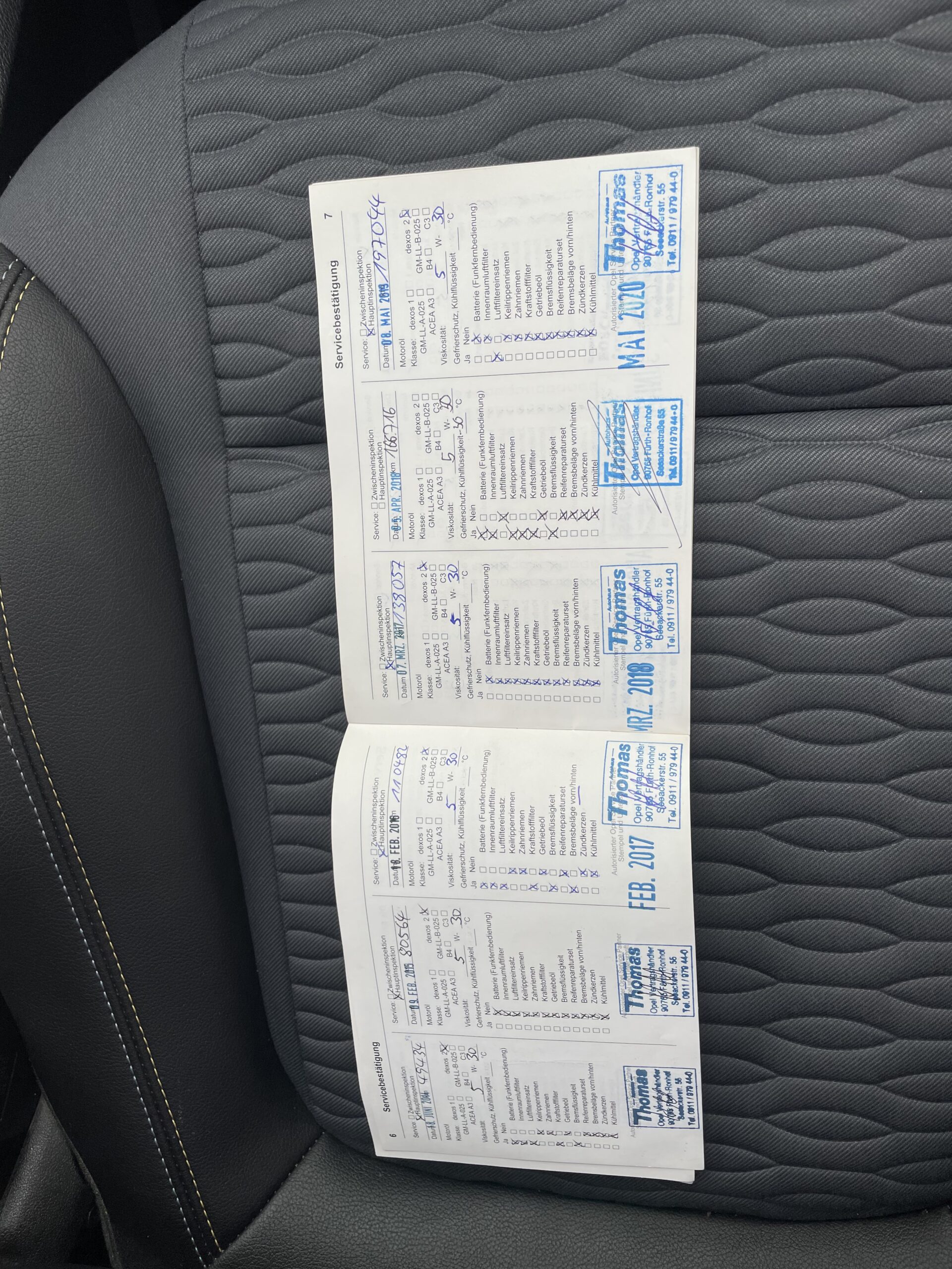 
Opel Zafira full									