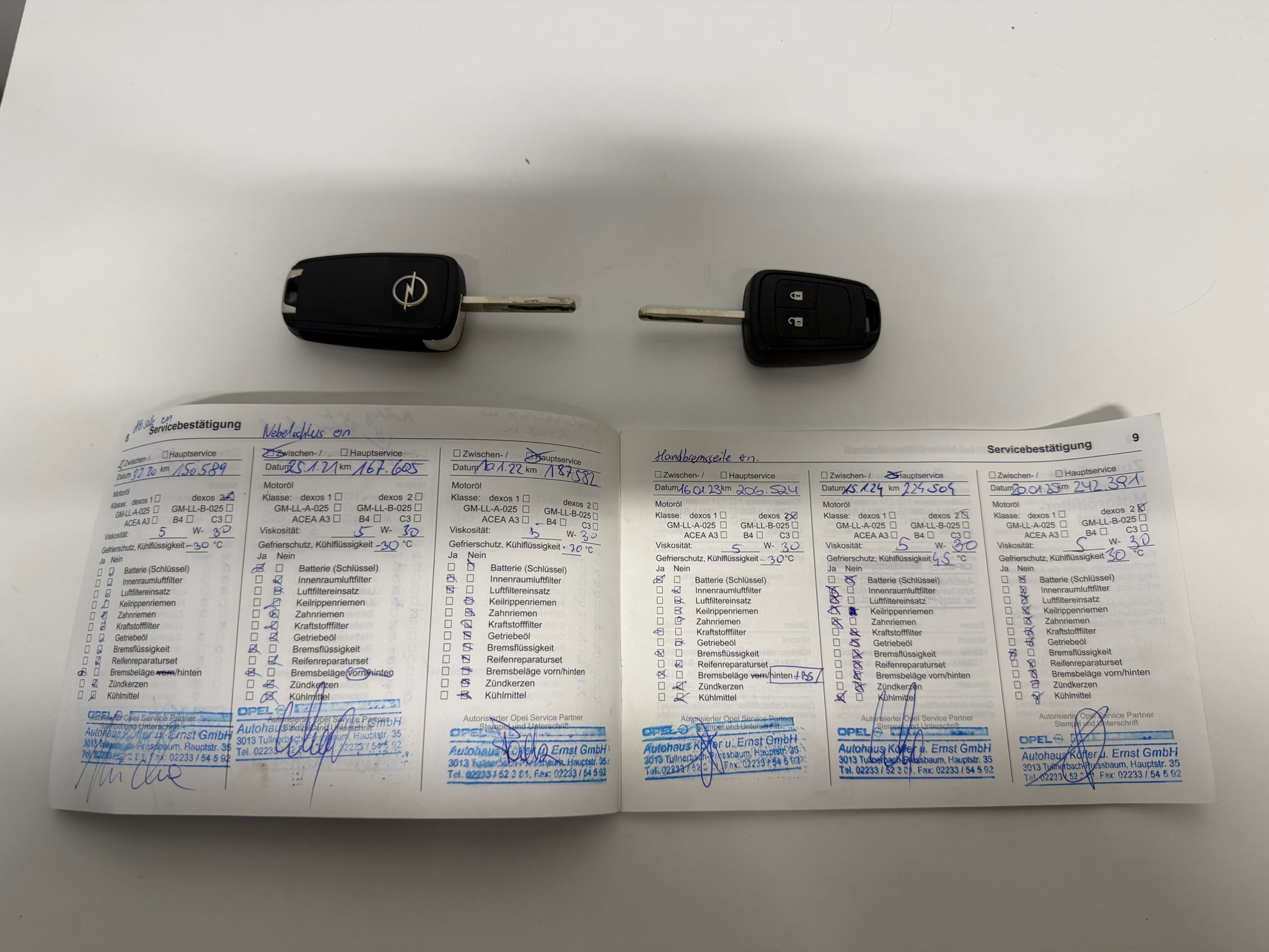 
Opel Zafira full									